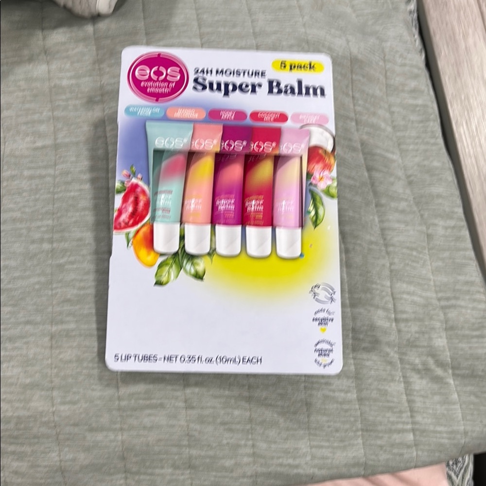 eos Super Balm 5-Pack - Vibrant Collection